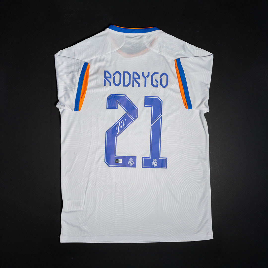 Jersey Firmado Rodrygo - Real Madrid